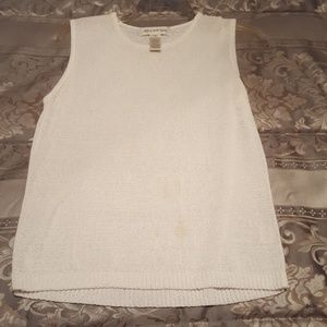 White tank style top